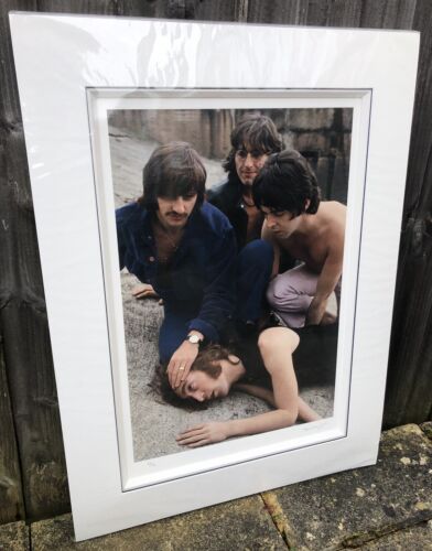 TOM MURRAY, 'UNTITLED II', LIMITED EDITION BEATLES MAD DAY OUT PRINT 26/195, SIGNED