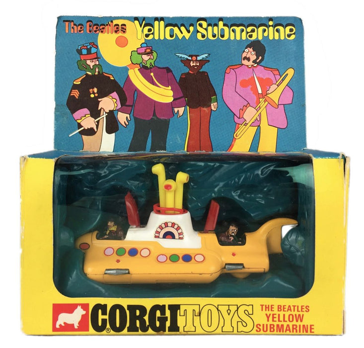CORGI TOYS -THE BEATLES YELLOW SUBMARINE- 1968 MODEL, BOXED