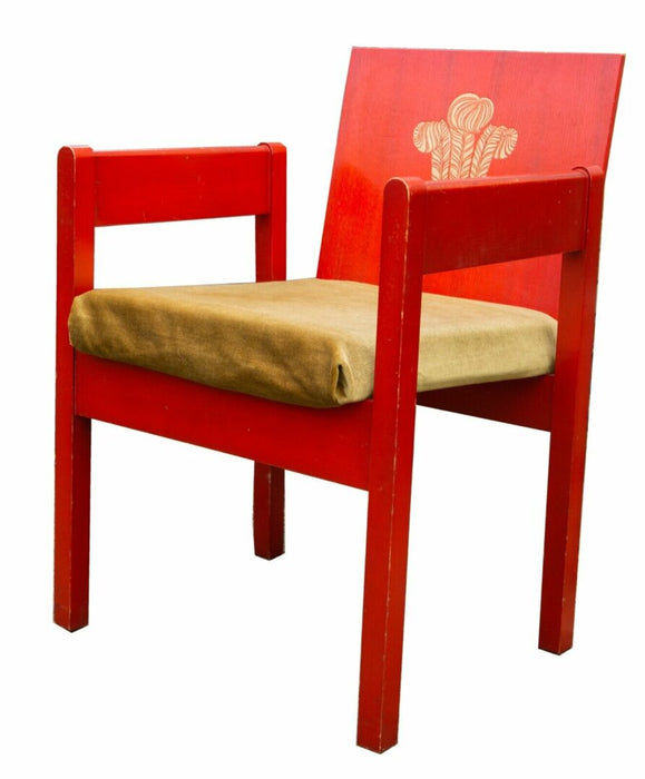 PRINCE OF WALES 1969 ROYAL INVESTITURE CHAIR, DESIGNED BY LORD SNOWDON