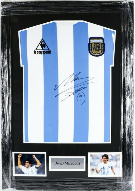 Diego Maradona signed Argentina