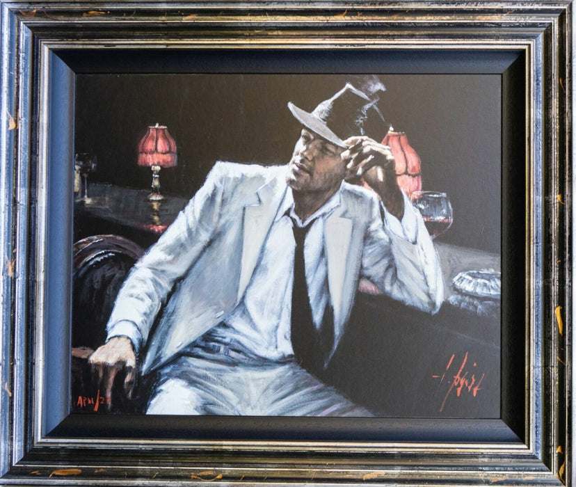 FABIAN PEREZ -MAN IN WHITE SUIT- LARGE ARTISTS PROOF LIMITED EDITION PRINT 11/20