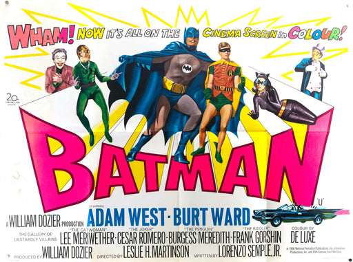 batman quad poster