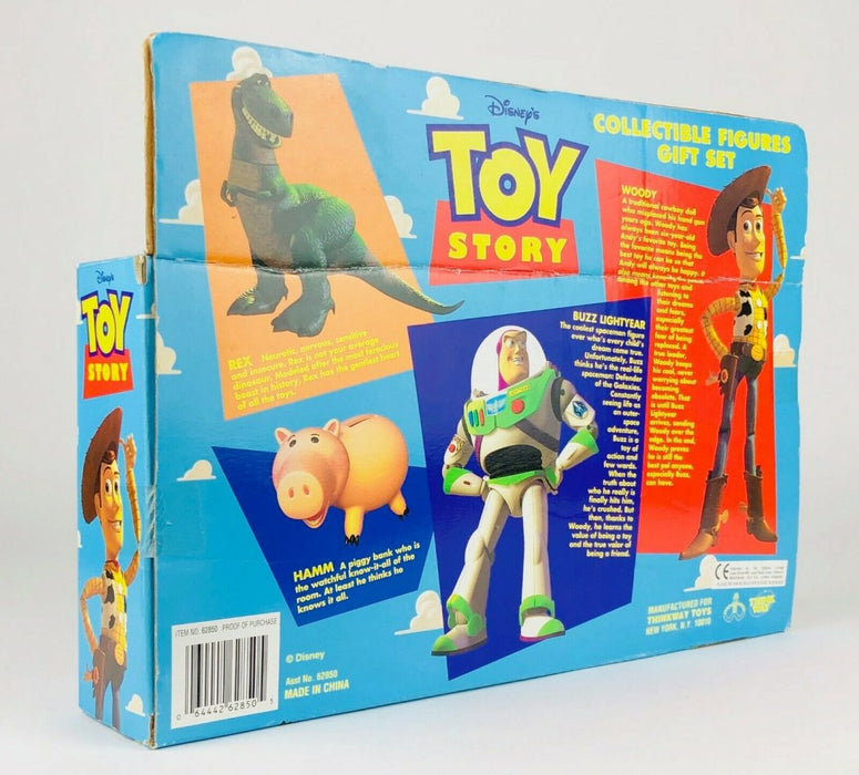 THINK WAY -TOY STORY COLLECTIBLE FIGURES GIFT SET- DISNEY PIXAR MODELS 62850, BOXED