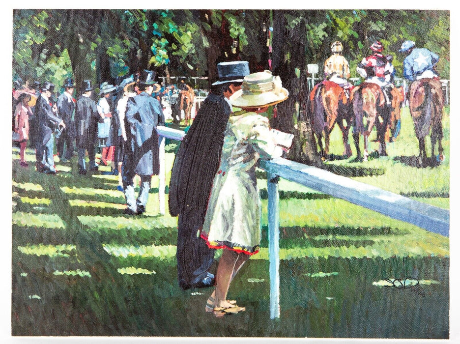 SHERREE VALENTINE DAINES 'ON PARADE' LIMITED EDITION HORSE PRINT & C.O.A.
