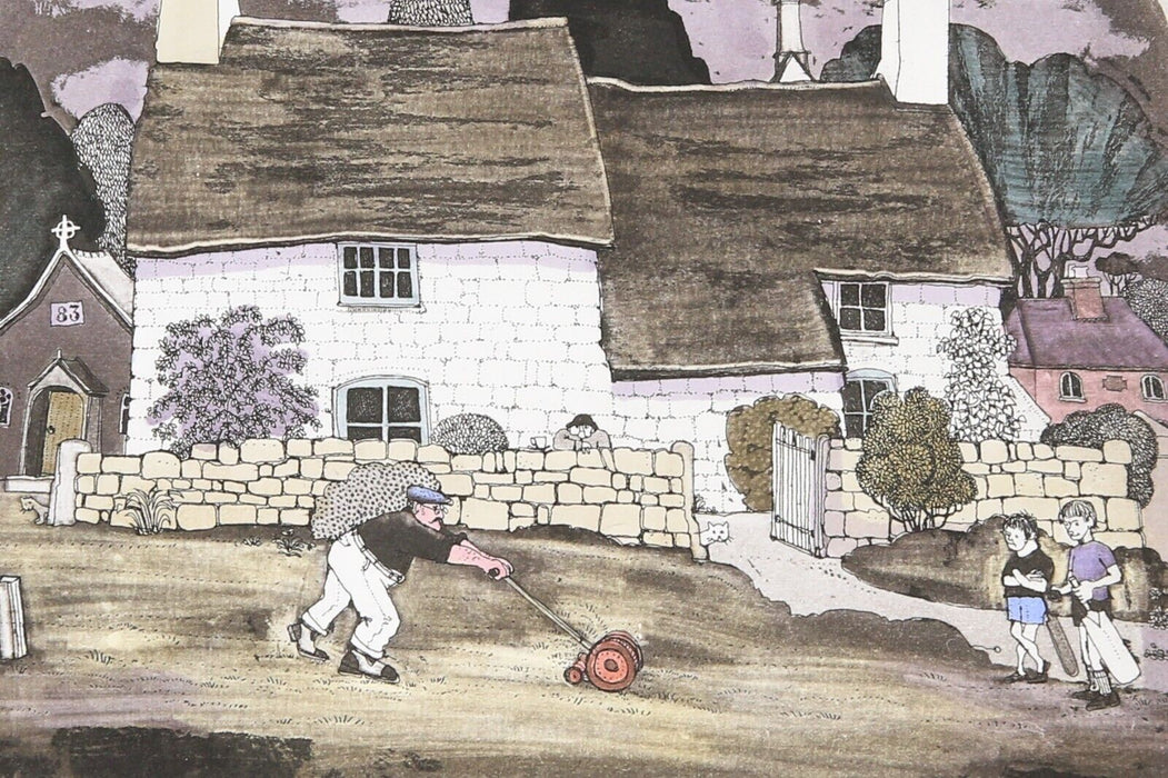 GRAHAM CLARKE 'GROUNDSMAN' LIMITED EDITION ETCHING PRINT 2/300, SIGNED