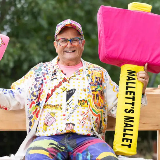 Timmy Mallett: TV presenter-turned-artist