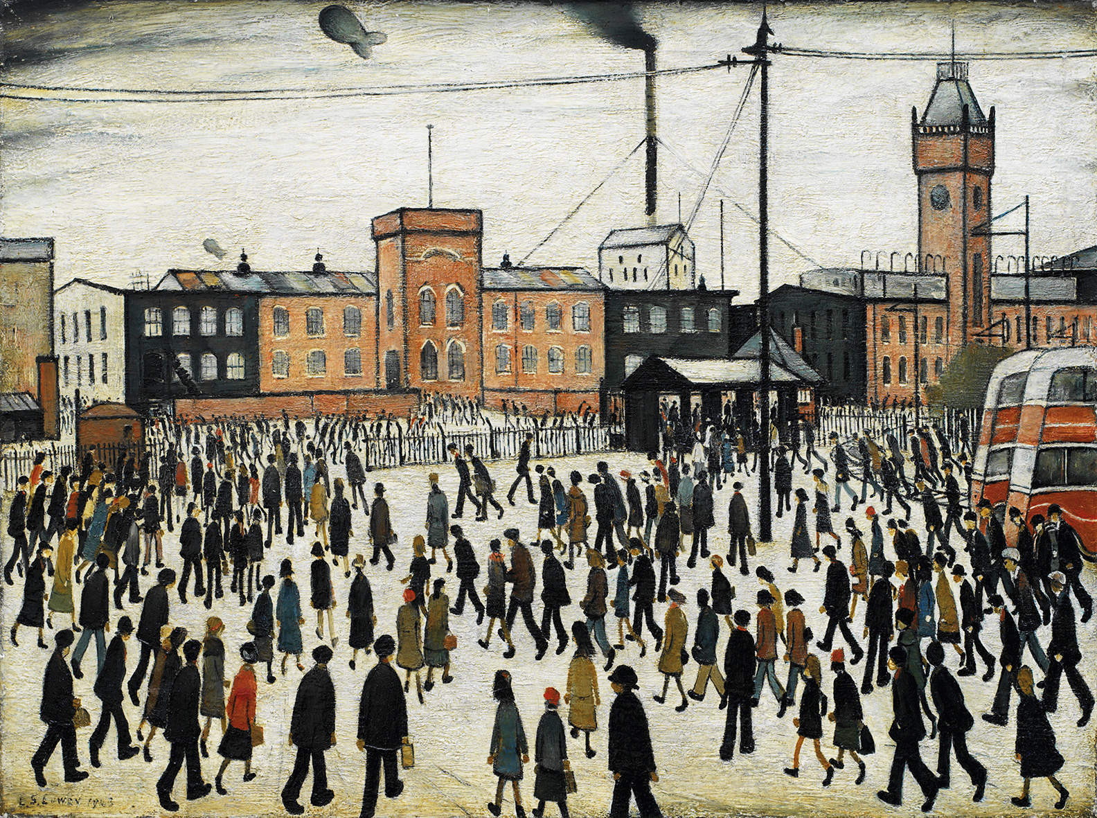 Why football is so central to L.S. Lowry’s most collectable work