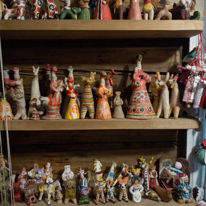 How to display a figurine collection at home
