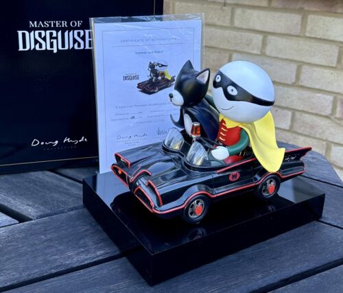 DOUG HYDE 'CATMAN & ROBIN' LIMITED EDITION BATMAN SCULPTURE 24/95, BOXED & COA