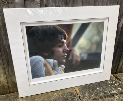 TOM MURRAY, 'PAUL McCARTNEY', LIMITED EDITION THE BEATLES PRINT 26/195, SIGNED