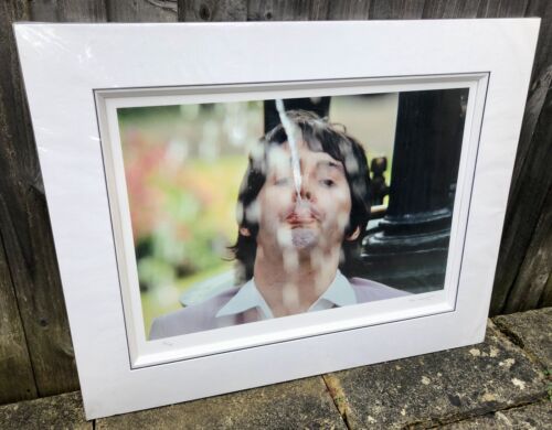 TOM MURRAY, 'WATER WATER EVERYWHERE' LIMITED EDITION BEATLES PRINT 26/195 SIGNED