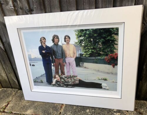 TOM MURRAY, 'THE DOCKS', LIMITED EDITION BEATLES PRINT 73/195, SIGNED & COA