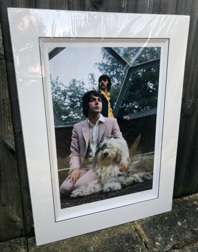 TOM MURRAY, 'MARTHA MY DEAR', LIMITED EDITION BEATLES PAUL & RINGO PRINT, SIGNED