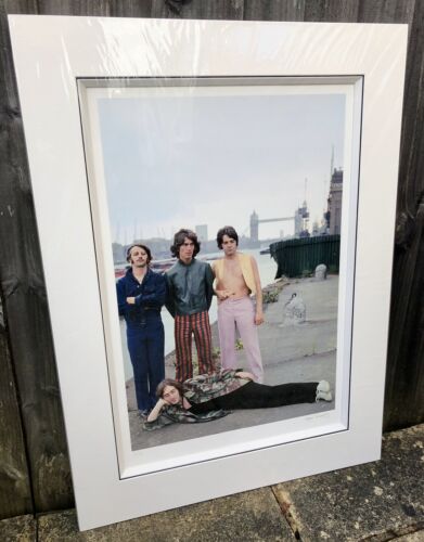 TOM MURRAY, 'DOCKSIDE THEN II', LIMITED EDITION BEATLES PRINT 73/195, SIGNED COA