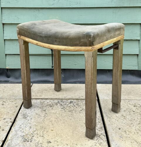 B NORTH & SONS - ORIGINAL 1937 KING GEORGE VI CORONATION STOOL CHAIR, STAMPED