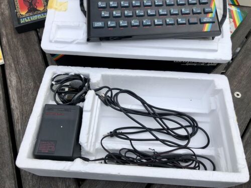 SINCLAIR ZX SPECTRUM 48K, COMPUTER PROGRAM RECORDER CPD8300, ALPHACOM 32 PRINTER