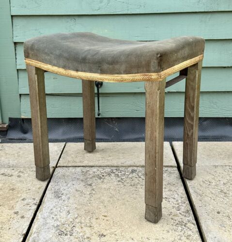 B NORTH & SONS - ORIGINAL 1937 KING GEORGE VI CORONATION STOOL CHAIR, STAMPED