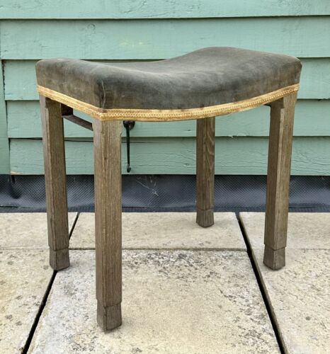B NORTH & SONS - ORIGINAL 1937 KING GEORGE VI CORONATION STOOL CHAIR, STAMPED