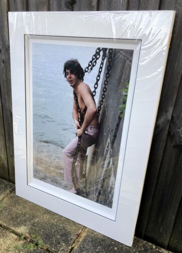 TOM MURRAY, 'CHAINS, ST KATHERINE'S DOCK', LIMITED EDITION BEATLES PRINT, SIGNED