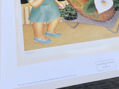 BERYL COOK, 'THE GARDEN CENTRE', ALEXANDER GALLERY LIMITED EDITION PRINT, SIGNED