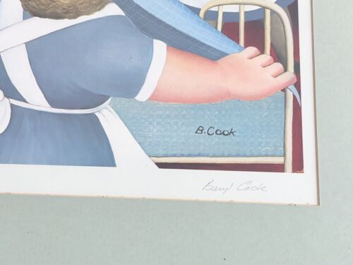 BERYL COOK, 'ANGELS', NURSES, ALEXANDER GALLERY, LIMITED EDITION PRINT, SIGNED