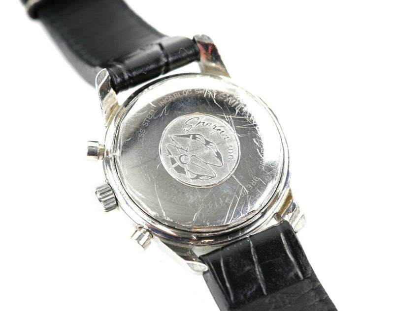 ENICAR SHERPA GRAPH 300 - 1960's JIM CLARK CHRONOGRAPH MANUAL VALJOUX WATCH