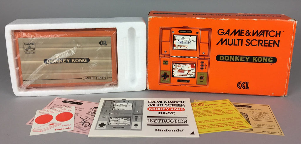 1982 Nintendo Game & Watch 'Donkey Kong' Multiscreen Console (Dk