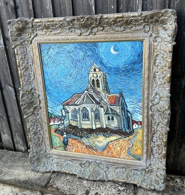 JOHN MYATT, 'CHURCH AT AUVERS', VINCENT VAN GOGH LIMITED EDITION 30/95 & COA