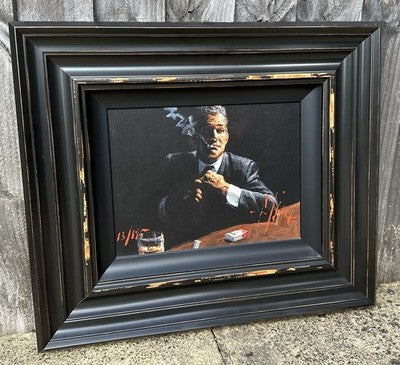 FABIAN PEREZ, 'PROUD TO BE A MAN', LIMITED EDITION CANVAS PRINT 13/195 & COA