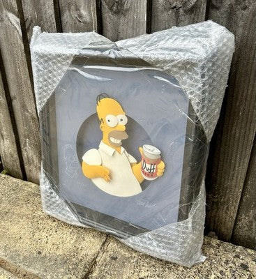 TIM WEST - 'MMM…BEER' LIMITED EDITION HOMER SIMPSON MIXED MEDIA 245/275