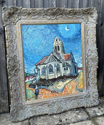 JOHN MYATT, 'CHURCH AT AUVERS', VINCENT VAN GOGH LIMITED EDITION 30/95 & COA