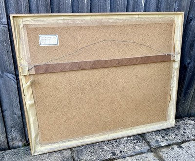 DAVID BLACKBURN, 'WOODLAND', 1979 ABSTRACT LARGE ORIGINAL PASTEL, SIGNED