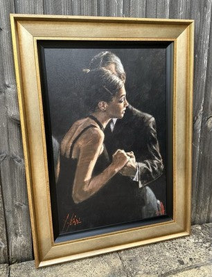 FABIAN PEREZ, 'THE PROPOSAL', LARGE LIMITED EDITION PRINT 21/195, SIGNED & COA
