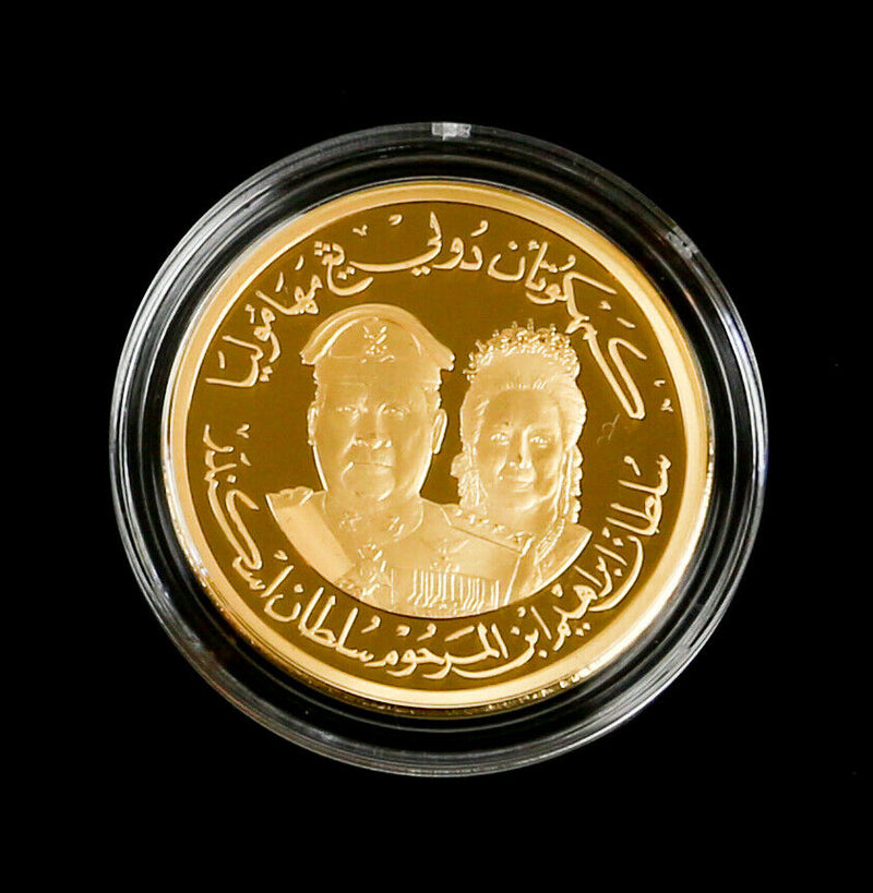 2015 KILANG WANG BANK NEGARA MALAYSIA FINE GOLD PROOF MEDALLION COIN &amp; COA