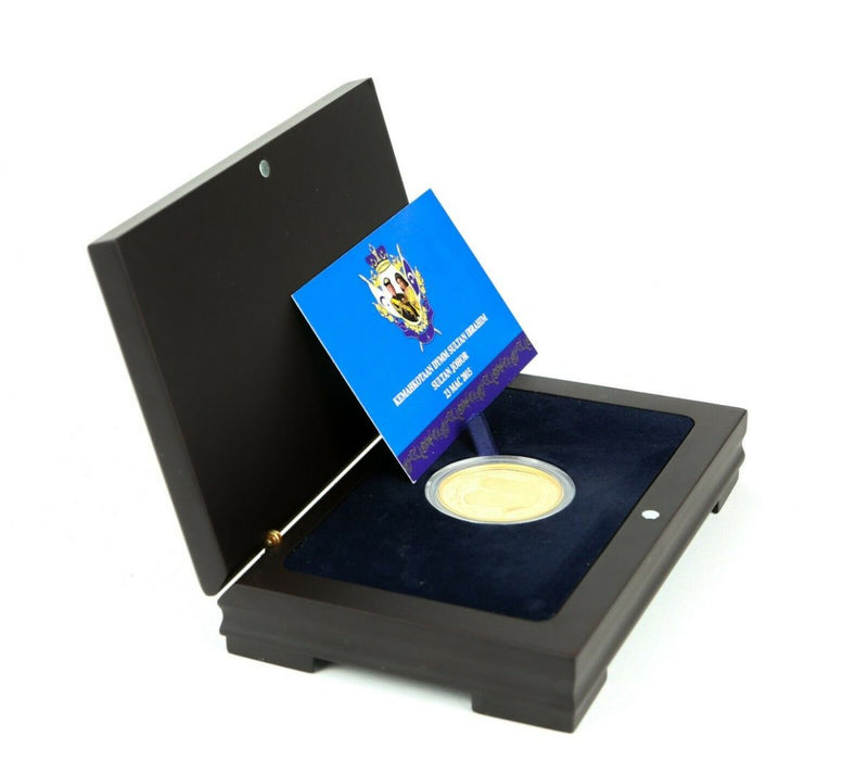 2015 KILANG WANG BANK NEGARA MALAYSIA FINE GOLD PROOF MEDALLION COIN &amp; COA