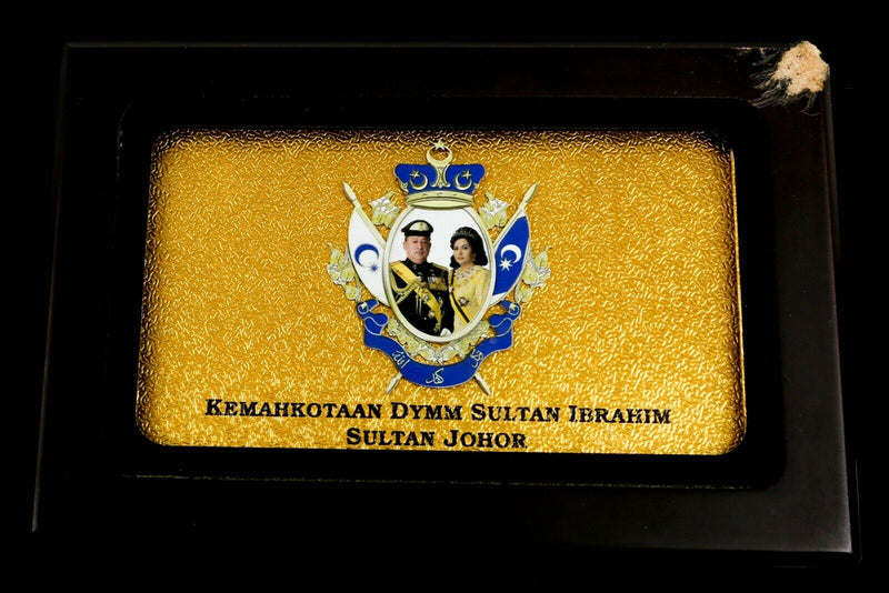 2015 KILANG WANG BANK NEGARA MALAYSIA FINE GOLD PROOF MEDALLION COIN &amp; COA
