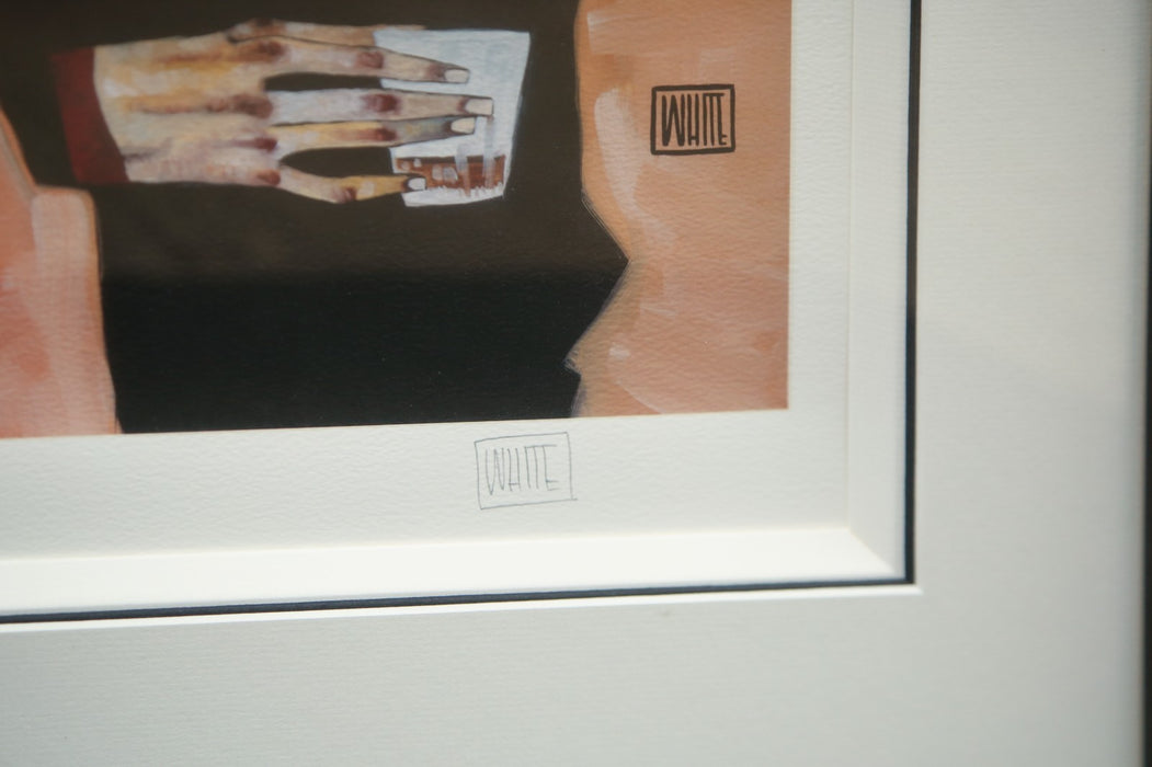 TODD WHITE, 'DIBS', LIMITED EDITION PRINT 115/295, SIGNED