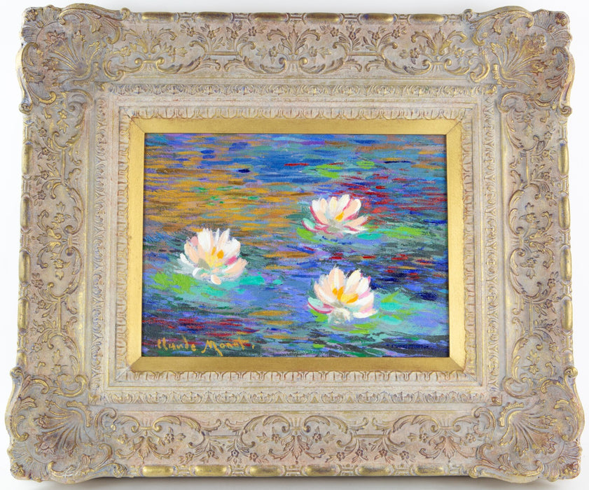 JOHN MYATT, 'GIVERNY REFLECTIONS II', CLAUDE MONET LIMITED EDITION PRINT, SIGNED