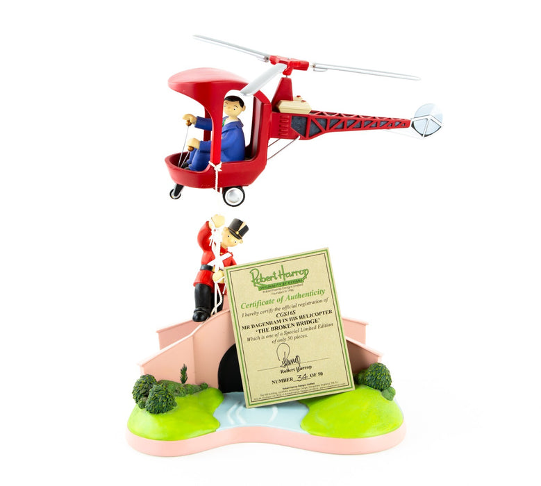 ROBERT HARROP 'THE BROKEN BRIDGE' CAMBERWICK GREEN FIGURE CGD16S 34/50, BOXED