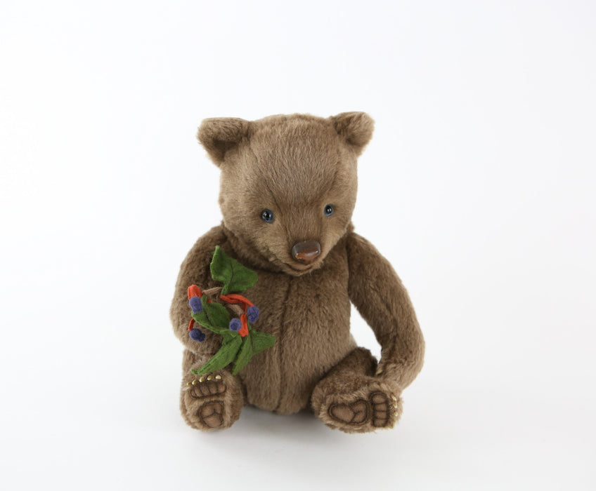R JOHN WRIGHT - 'TICKLES' LIMITED EDITION BABY TEDDY BEAR 200/500, BOXED & COA