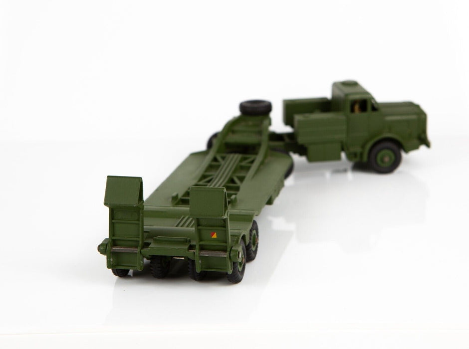 DINKY SUPERTOYS 'TANK TRANSPORTER' VINTAGE DIECAST MILITARY ARMY MODEL 660 BOXED