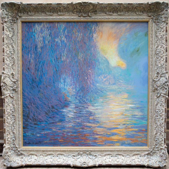 JOHN MYATT, 'MORNING ON THE SEINE', CLAUDE MONET LIMITED EDITION PRINT 42/99