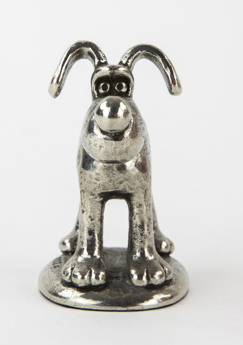 ROBERT HARROP 'PEWTER GROMIT' WALLACE & GROMIT FIGURE MODEL WGPE01, BOXED
