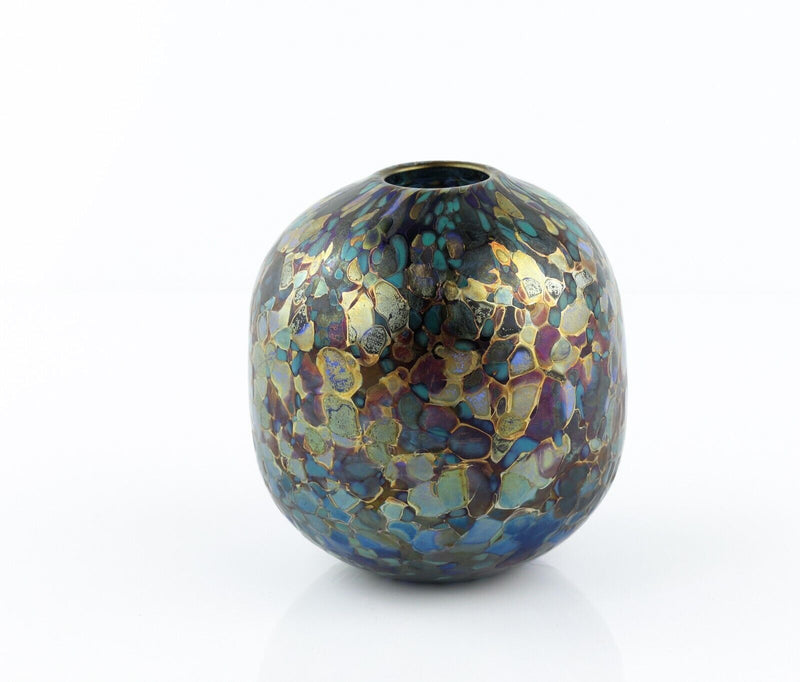 TIMOTHY HARRIS FOR ISLE OF WIGHT 'BON BON ALLSORT' GLASS GLOBE VASE