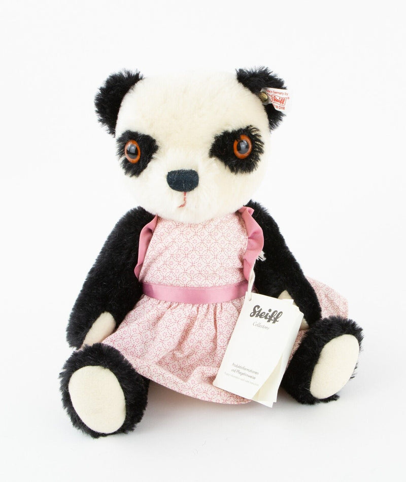 STEIFF 'SOO' SOOTY SHOW SUE LIMITED EDITION MOHAIR PANDA TEDDY BEAR TOY 664106 BOXED