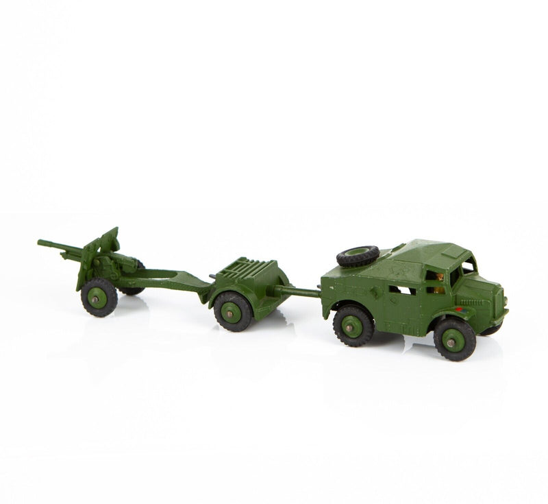 DINKY TOYS '25-POUNDER FIELD GUN UNIT SET' VINTAGE DIECAST MODEL No. 697 BOXED