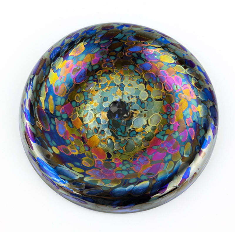 TIMOTHY HARRIS FOR ISLE OF WIGHT 'BON BON ALLSORT' GLASS PLATE DISH