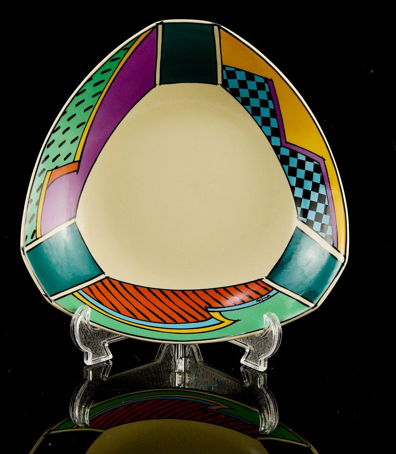 DOROTHY HAFNER FOR ROSENTHAL STUDIO LINE 'FLASH' RETRO TRIANGULAR BOWL