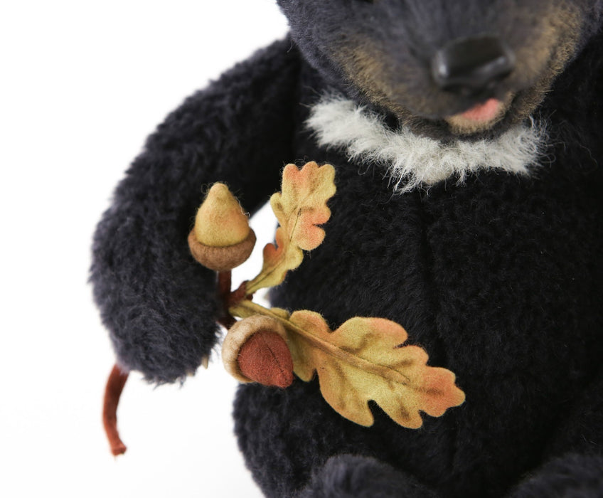 R JOHN WRIGHT - 'PEP' LIMITED EDITION BABY TEDDY BEAR 290/500, BOXED & COA