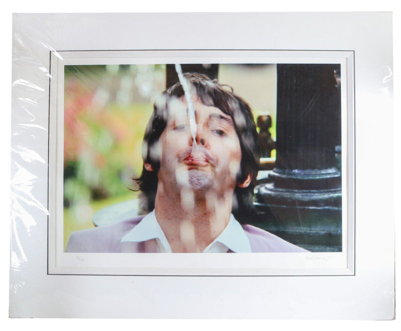TOM MURRAY, 'WATER WATER EVERYWHERE' LIMITED EDITION BEATLES PRINT 26/195 SIGNED